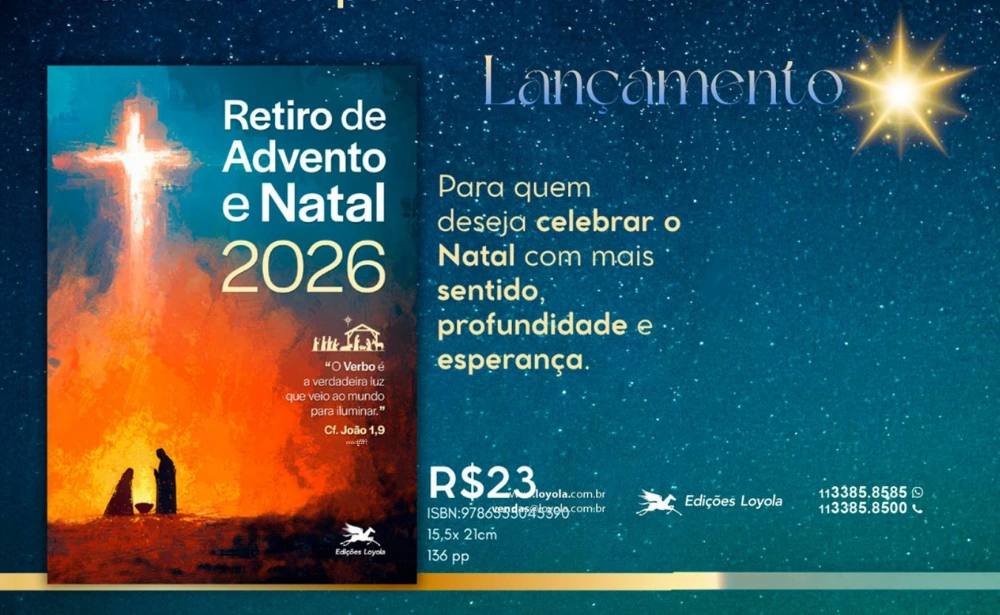 Retiro de Advento e Natal 2026 disponível para venda
